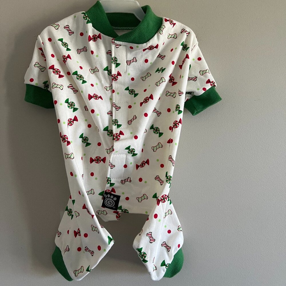 PetRageous Christmas Dog Pajamas Small | Holiday Pet PJs